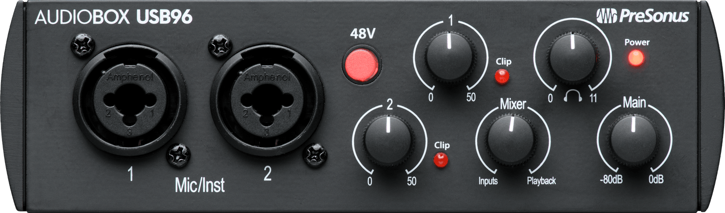 Adiou Box AudioBox USB® 96 25th Anniversary – PreSonus